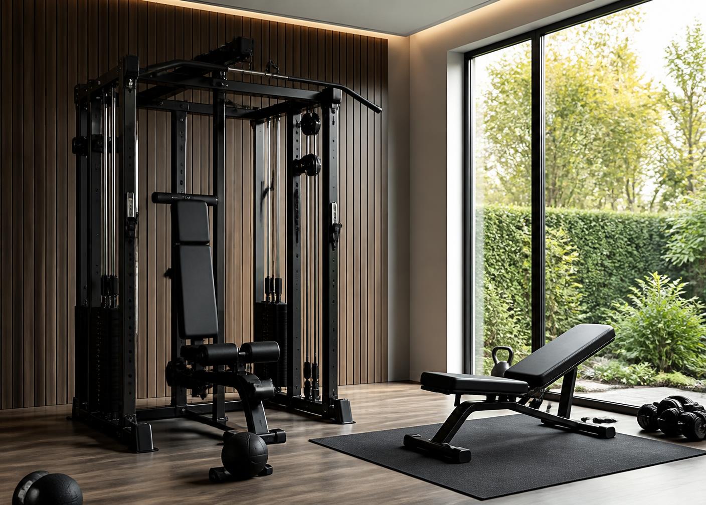 Dedicated home gym